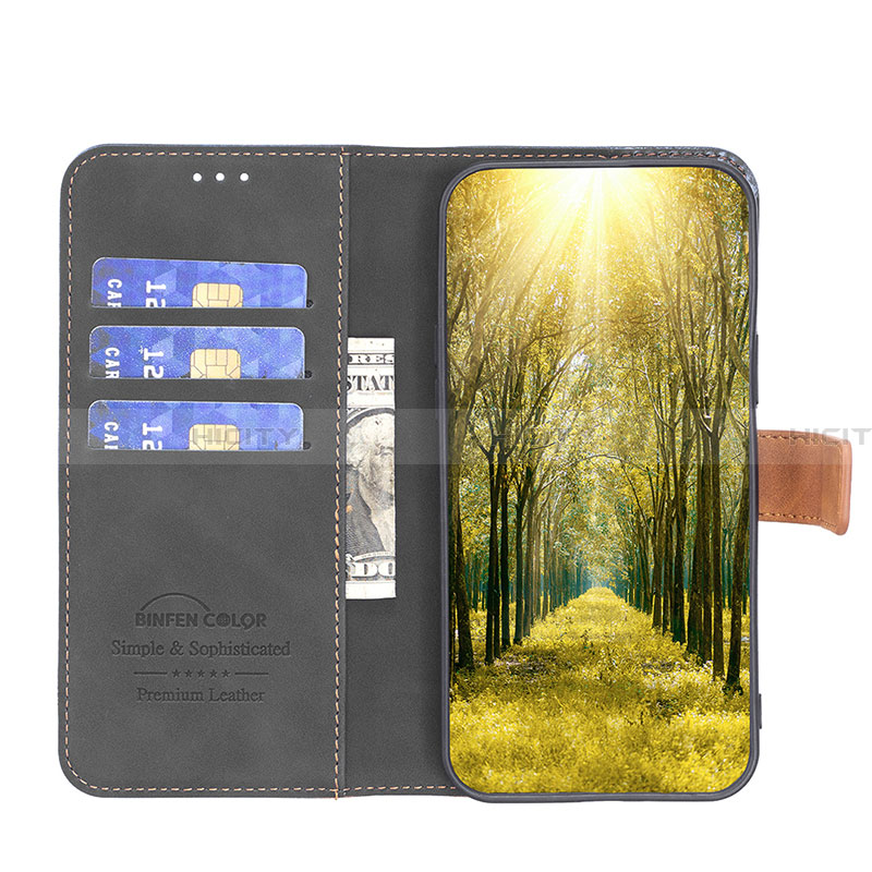 Custodia Portafoglio In Pelle Cover con Supporto B02F per Samsung Galaxy A23 5G SC-56C