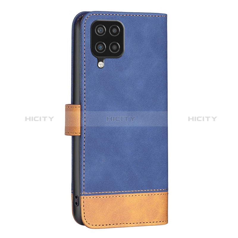 Custodia Portafoglio In Pelle Cover con Supporto B02F per Samsung Galaxy M12