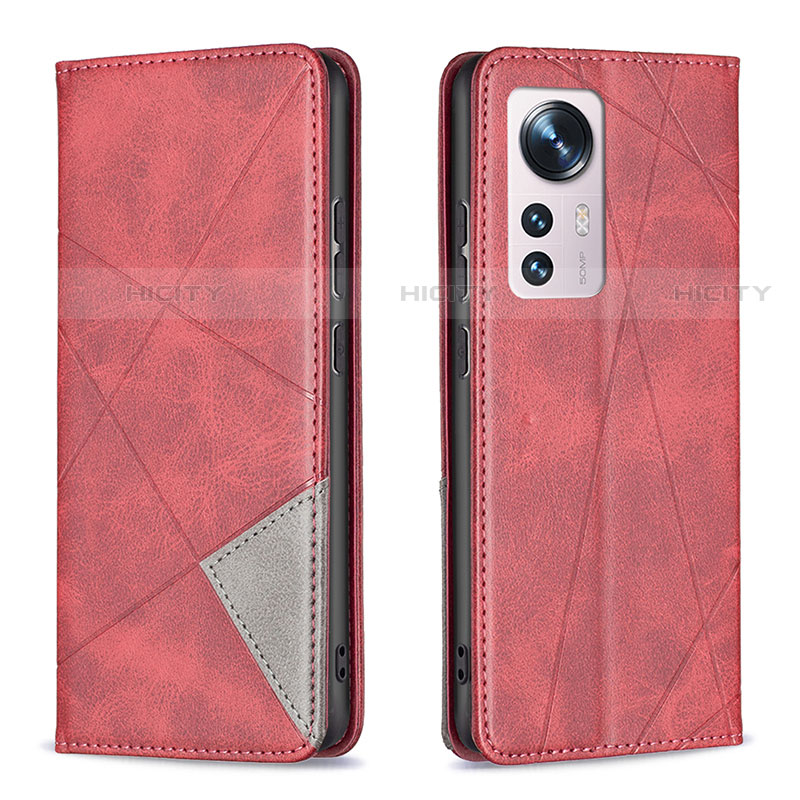 Custodia Portafoglio In Pelle Cover con Supporto B02F per Xiaomi Mi 12 Pro 5G