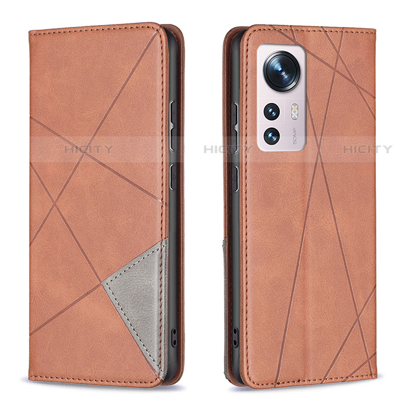 Custodia Portafoglio In Pelle Cover con Supporto B02F per Xiaomi Mi 12 Pro 5G