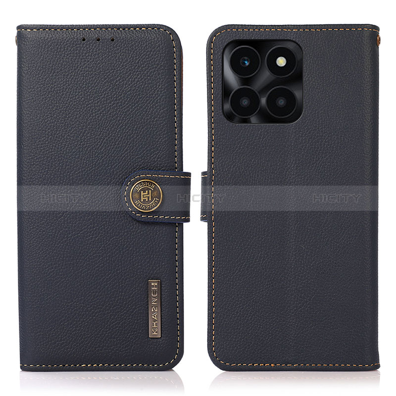 Custodia Portafoglio In Pelle Cover con Supporto B02H per Huawei Honor X6a