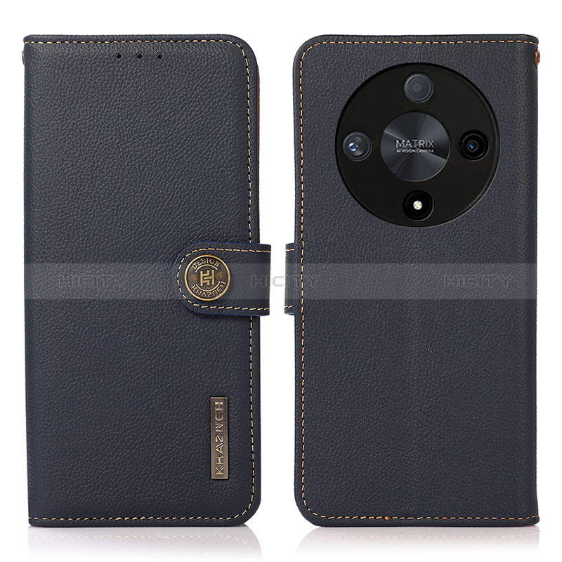Custodia Portafoglio In Pelle Cover con Supporto B02H per Huawei Honor X9b 5G