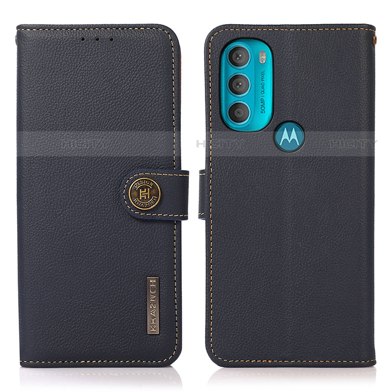 Custodia Portafoglio In Pelle Cover con Supporto B02H per Motorola Moto G71 5G