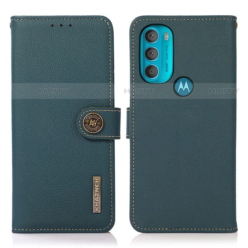 Custodia Portafoglio In Pelle Cover con Supporto B02H per Motorola Moto G71 5G