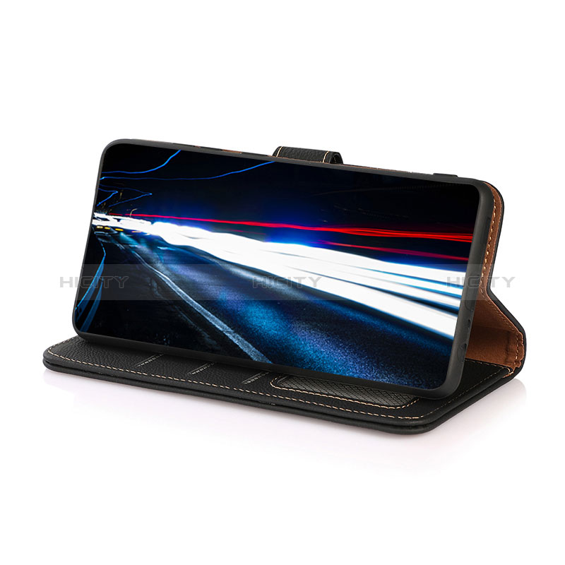 Custodia Portafoglio In Pelle Cover con Supporto B02H per Samsung Galaxy Quantum2 5G