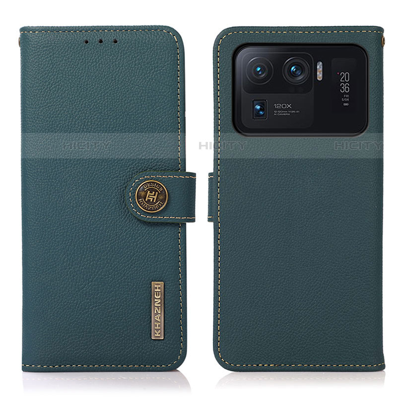 Custodia Portafoglio In Pelle Cover con Supporto B02H per Xiaomi Mi 11 Ultra 5G