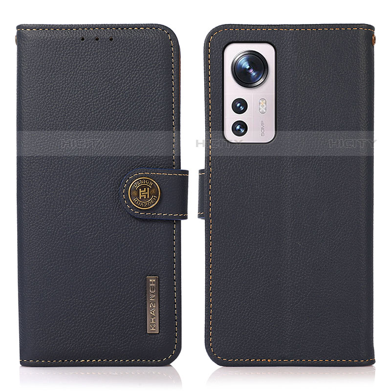 Custodia Portafoglio In Pelle Cover con Supporto B02H per Xiaomi Mi 12 Pro 5G