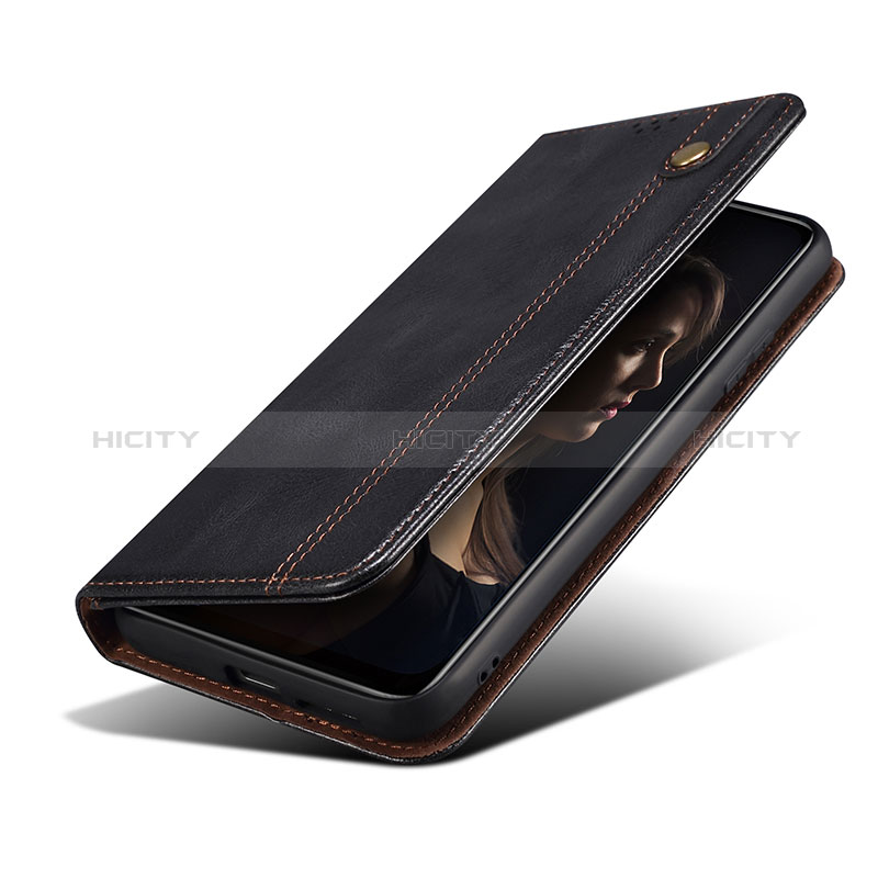 Custodia Portafoglio In Pelle Cover con Supporto B02S per Huawei Honor X8b