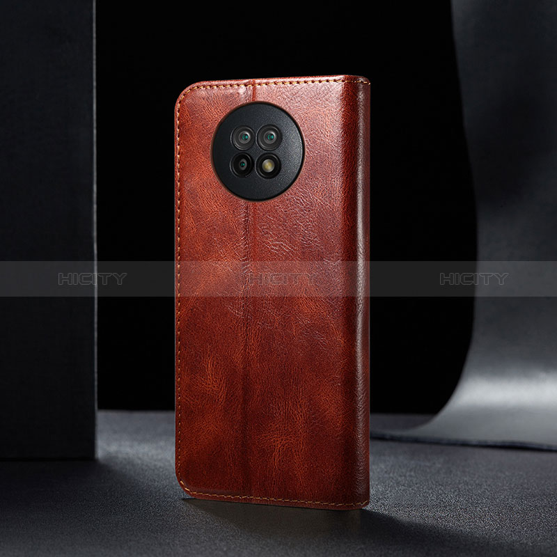 Custodia Portafoglio In Pelle Cover con Supporto B02S per Xiaomi Redmi Note 9T 5G