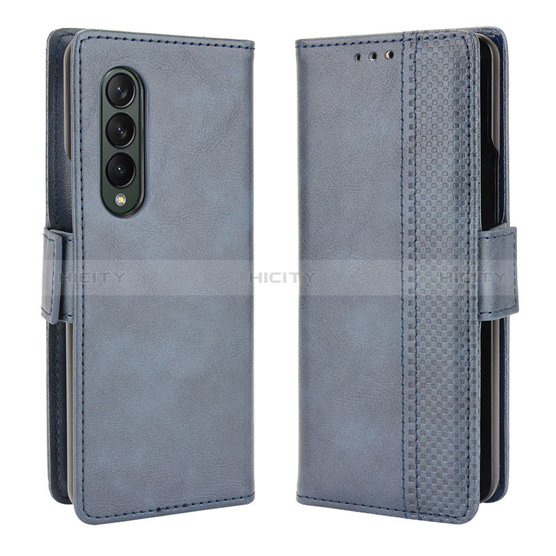 Custodia Portafoglio In Pelle Cover con Supporto B02Y per Samsung Galaxy Z Fold3 5G