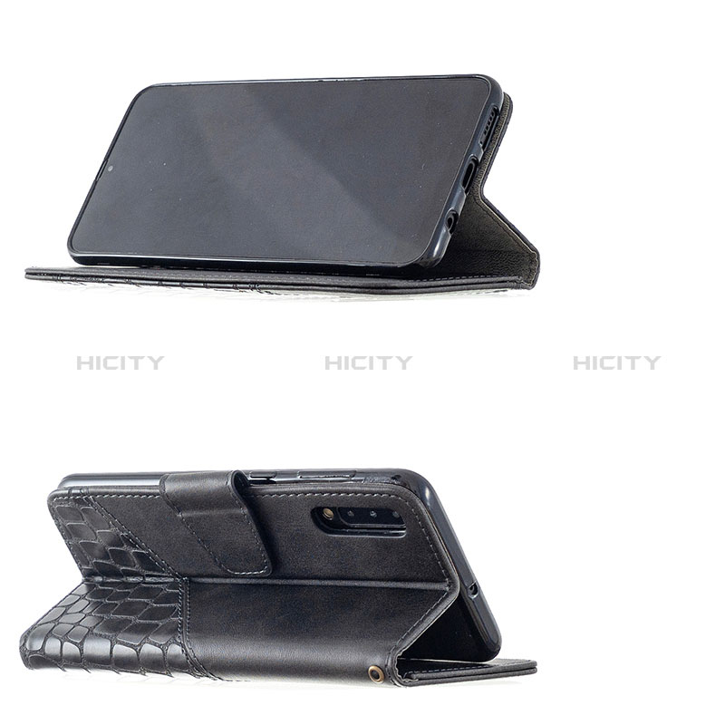 Custodia Portafoglio In Pelle Cover con Supporto B03F per Samsung Galaxy A50