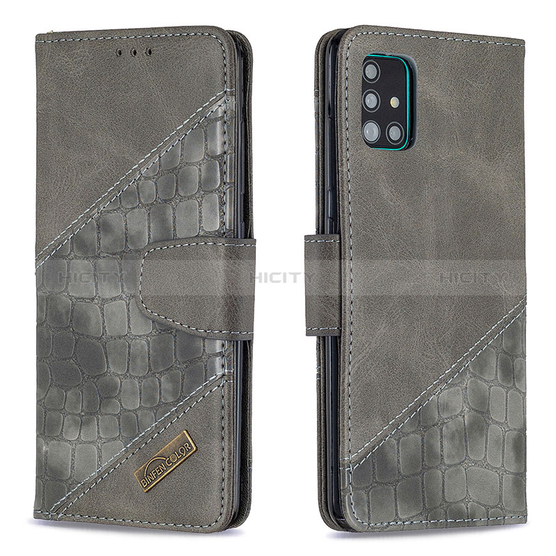 Custodia Portafoglio In Pelle Cover con Supporto B03F per Samsung Galaxy A51 4G