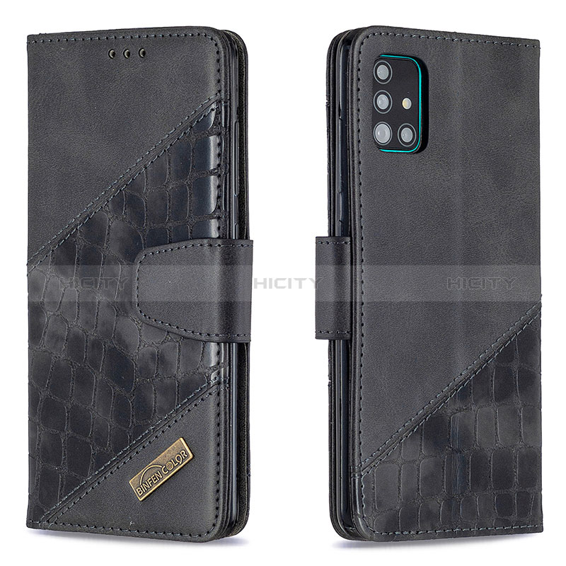 Custodia Portafoglio In Pelle Cover con Supporto B03F per Samsung Galaxy A51 5G