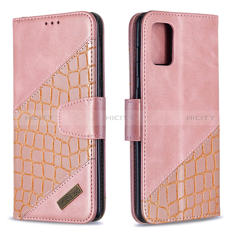 Custodia Portafoglio In Pelle Cover con Supporto B03F per Samsung Galaxy A71 4G A715