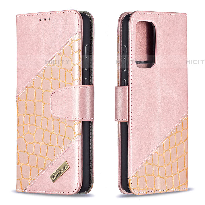 Custodia Portafoglio In Pelle Cover con Supporto B03F per Samsung Galaxy A72 5G