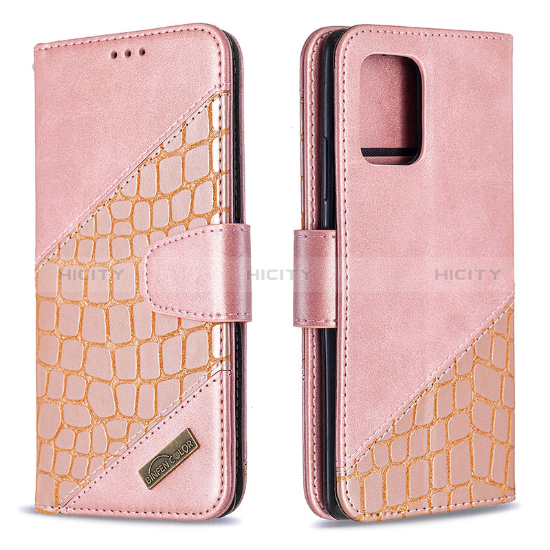 Custodia Portafoglio In Pelle Cover con Supporto B03F per Samsung Galaxy A91