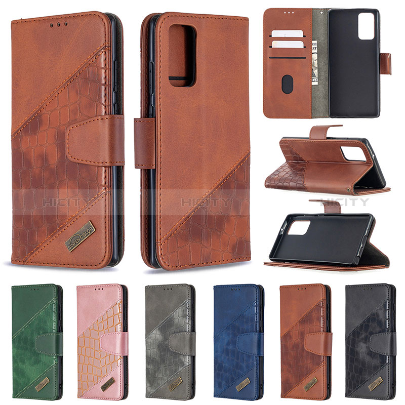 Custodia Portafoglio In Pelle Cover con Supporto B03F per Samsung Galaxy Note 20 5G