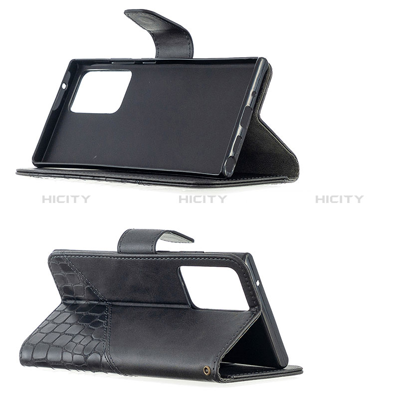 Custodia Portafoglio In Pelle Cover con Supporto B03F per Samsung Galaxy Note 20 Ultra 5G