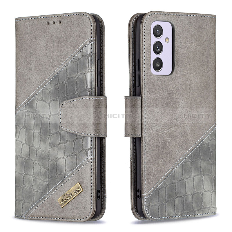 Custodia Portafoglio In Pelle Cover con Supporto B03F per Samsung Galaxy Quantum2 5G