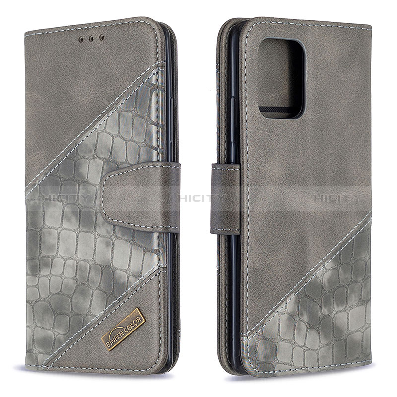 Custodia Portafoglio In Pelle Cover con Supporto B03F per Samsung Galaxy S10 Lite