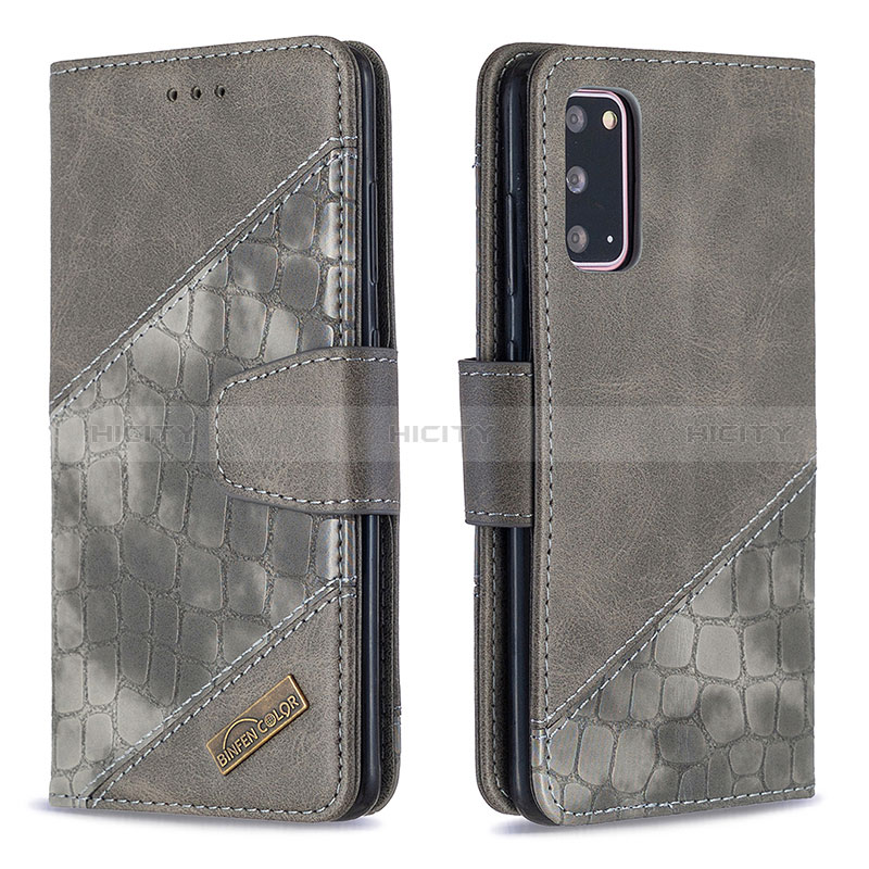Custodia Portafoglio In Pelle Cover con Supporto B03F per Samsung Galaxy S20 5G