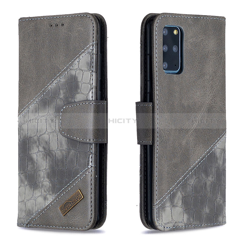 Custodia Portafoglio In Pelle Cover con Supporto B03F per Samsung Galaxy S20 Plus