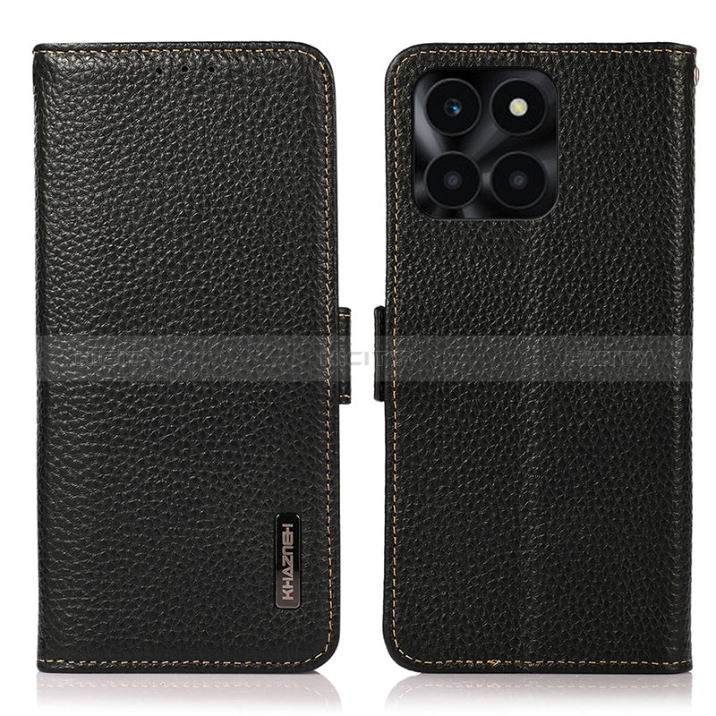 Custodia Portafoglio In Pelle Cover con Supporto B03H per Huawei Honor X6a