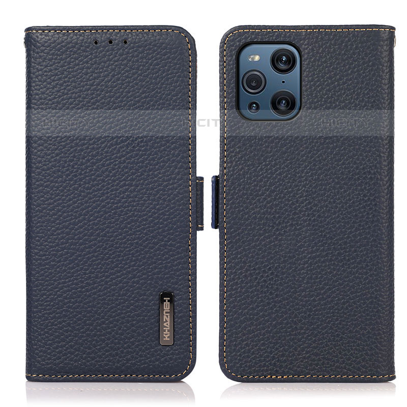 Custodia Portafoglio In Pelle Cover con Supporto B03H per Oppo Find X3 Pro 5G