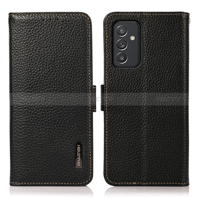Custodia Portafoglio In Pelle Cover con Supporto B03H per Samsung Galaxy A35 5G Nero