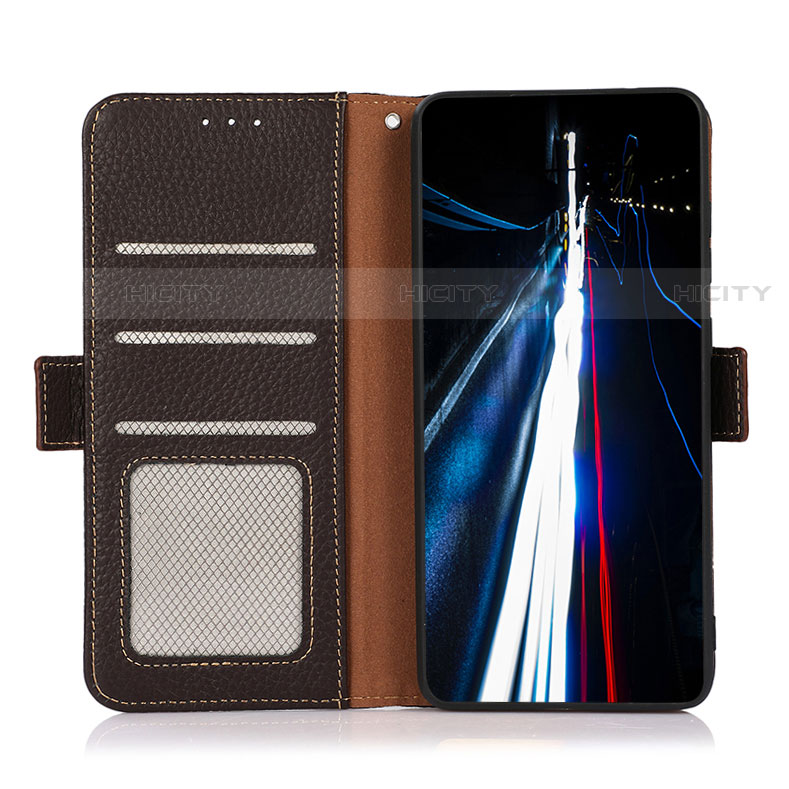 Custodia Portafoglio In Pelle Cover con Supporto B03H per Samsung Galaxy S22 Ultra 5G