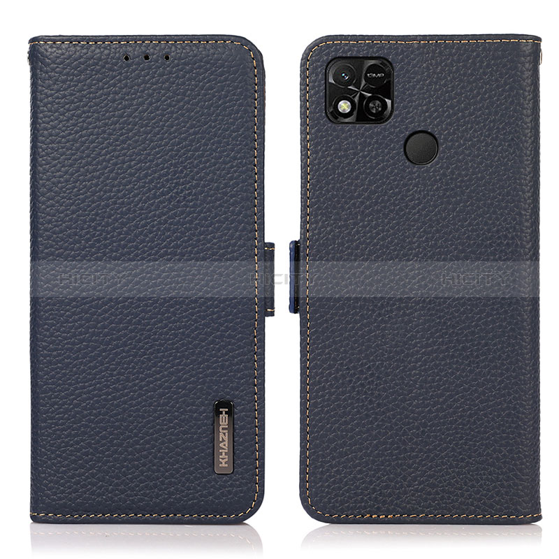 Custodia Portafoglio In Pelle Cover con Supporto B03H per Xiaomi Redmi 9 India