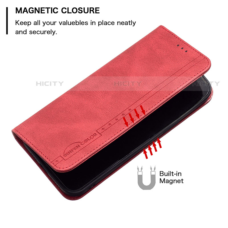 Custodia Portafoglio In Pelle Cover con Supporto B04F per Motorola Moto Edge X30 5G