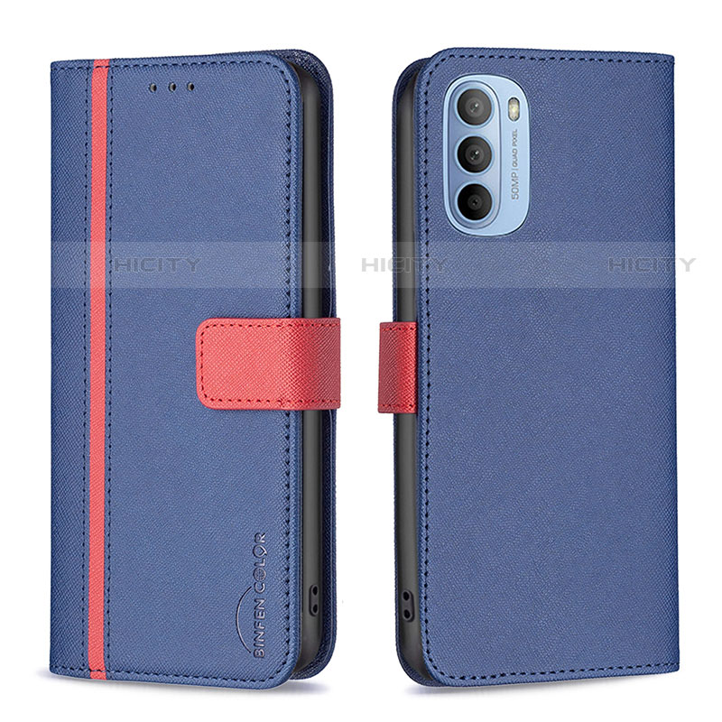 Custodia Portafoglio In Pelle Cover con Supporto B04F per Motorola Moto G31