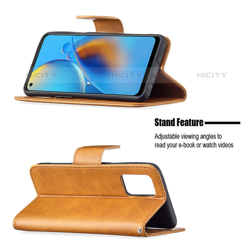 Custodia Portafoglio In Pelle Cover con Supporto B04F per Oppo A74 4G