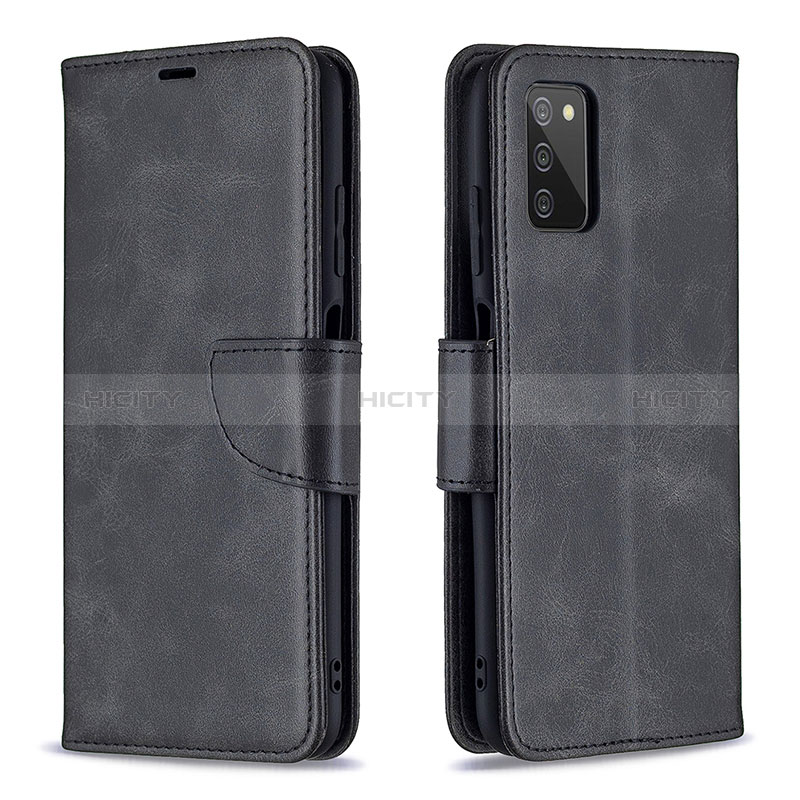 Custodia Portafoglio In Pelle Cover con Supporto B04F per Samsung Galaxy A02s