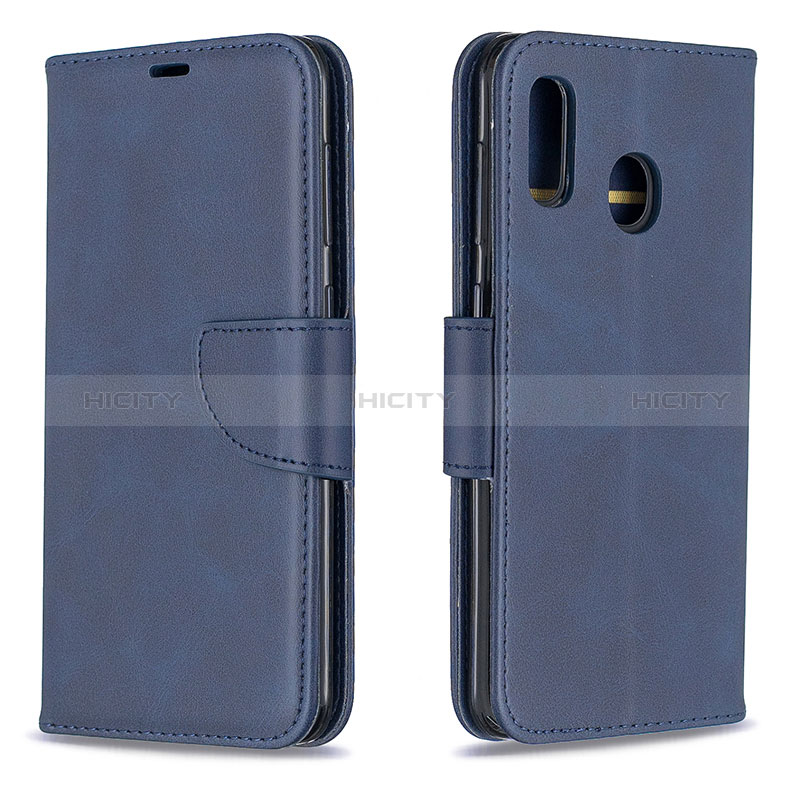 Custodia Portafoglio In Pelle Cover con Supporto B04F per Samsung Galaxy A30