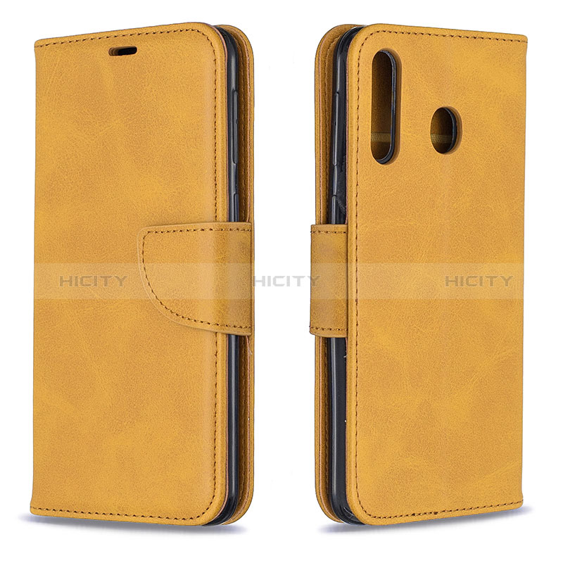 Custodia Portafoglio In Pelle Cover con Supporto B04F per Samsung Galaxy M30