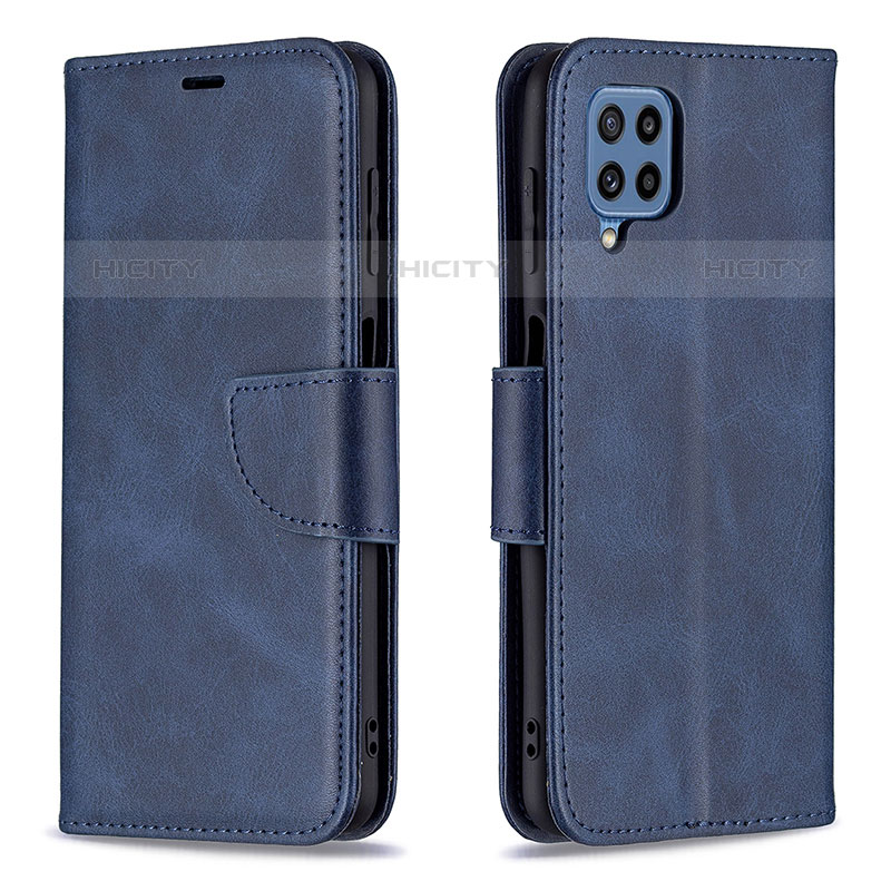 Custodia Portafoglio In Pelle Cover con Supporto B04F per Samsung Galaxy M32 4G