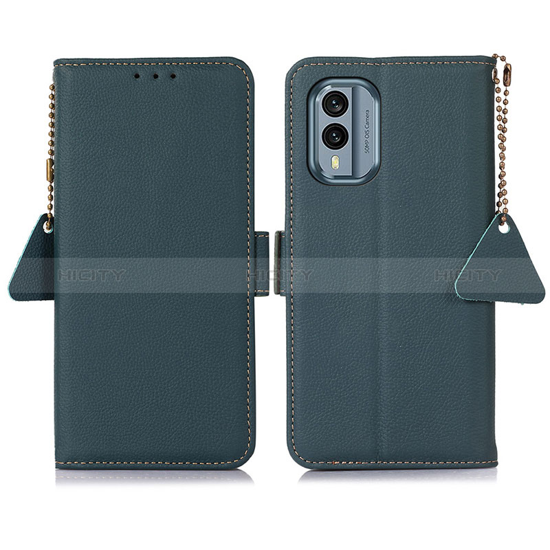 Custodia Portafoglio In Pelle Cover con Supporto B04H per Nokia X30 5G
