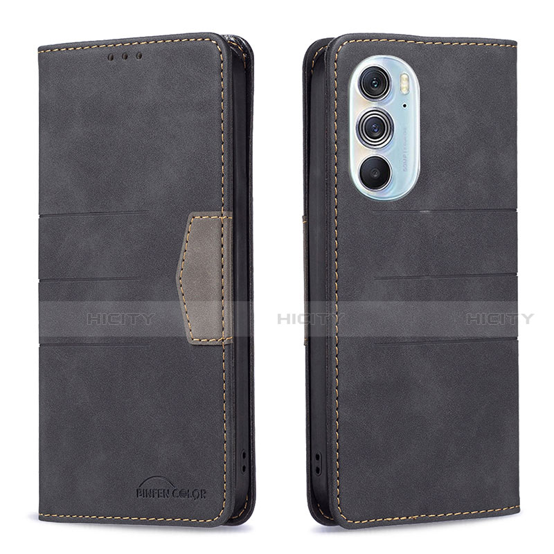 Custodia Portafoglio In Pelle Cover con Supporto B05F per Motorola Moto Edge 30 Pro 5G