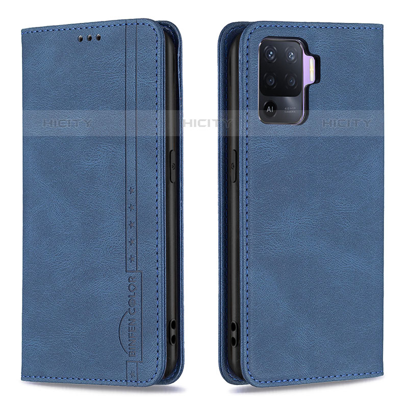 Custodia Portafoglio In Pelle Cover con Supporto B05F per Oppo A94 4G