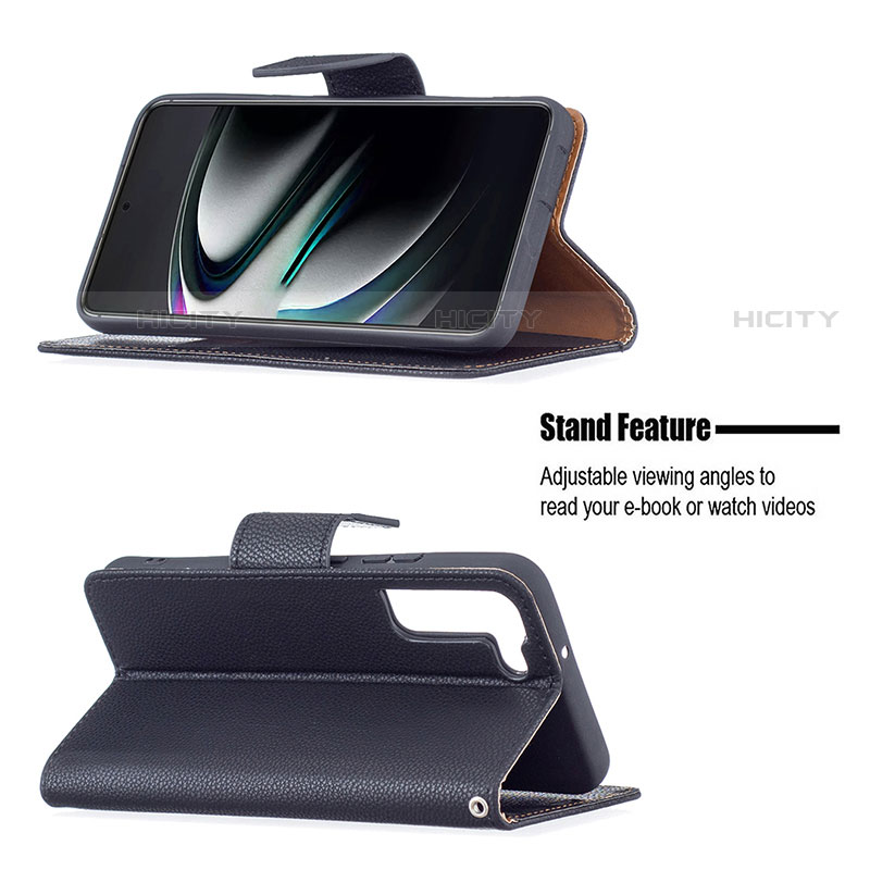 Custodia Portafoglio In Pelle Cover con Supporto B05F per Samsung Galaxy S23 5G