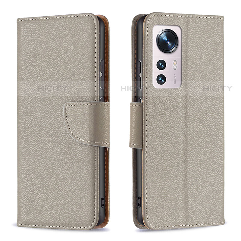 Custodia Portafoglio In Pelle Cover con Supporto B05F per Xiaomi Mi 12S Pro 5G