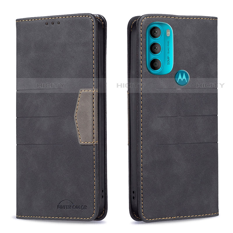 Custodia Portafoglio In Pelle Cover con Supporto B06F per Motorola Moto G71 5G