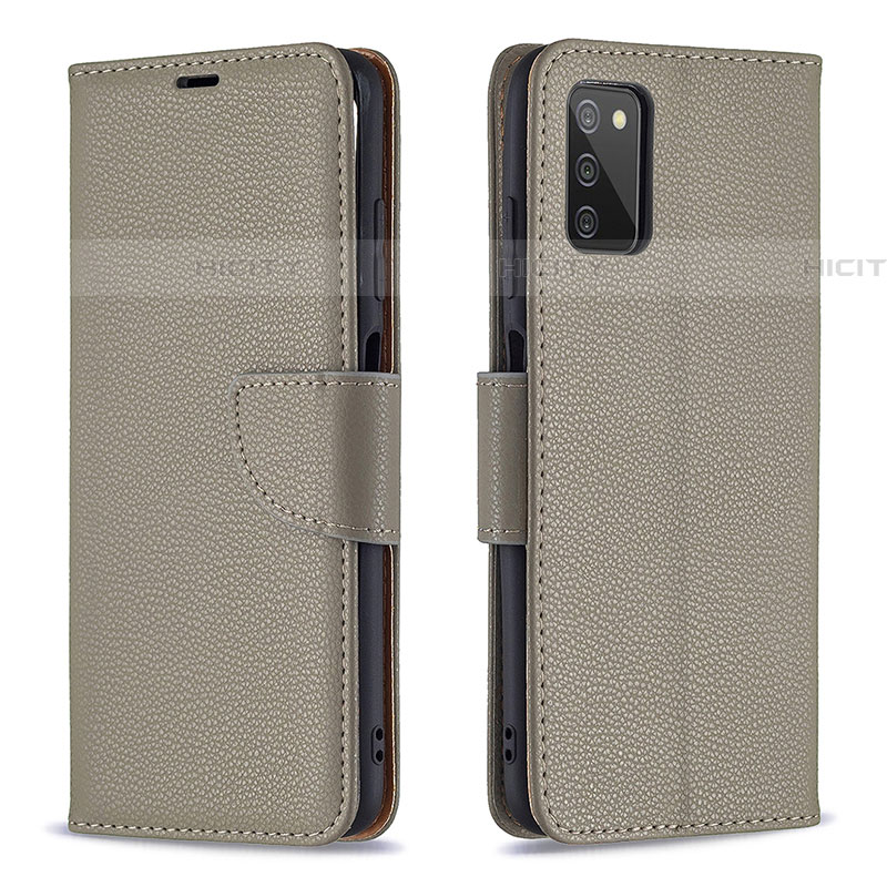 Custodia Portafoglio In Pelle Cover con Supporto B06F per Samsung Galaxy A03s