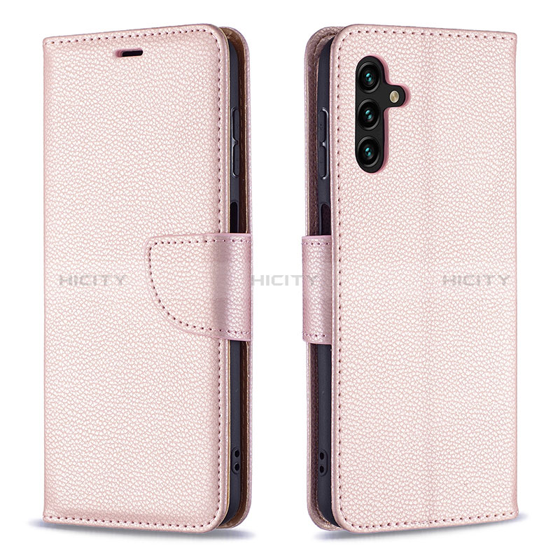 Custodia Portafoglio In Pelle Cover con Supporto B06F per Samsung Galaxy A04s