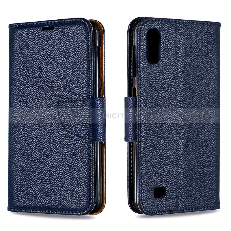 Custodia Portafoglio In Pelle Cover con Supporto B06F per Samsung Galaxy A10