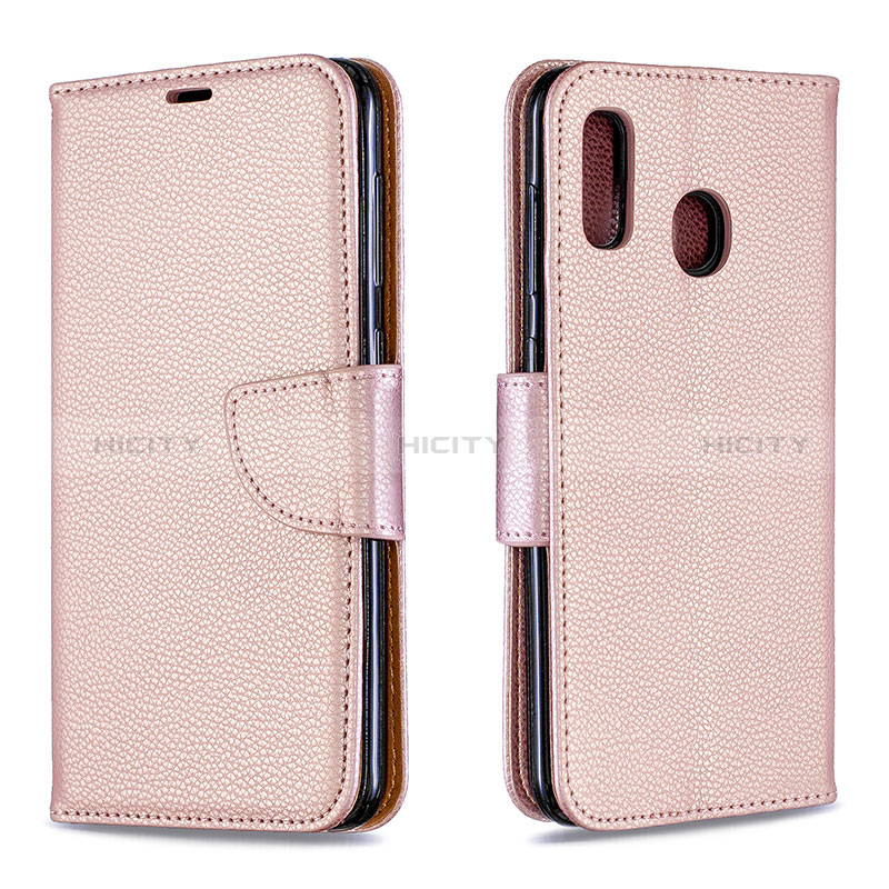 Custodia Portafoglio In Pelle Cover con Supporto B06F per Samsung Galaxy A30