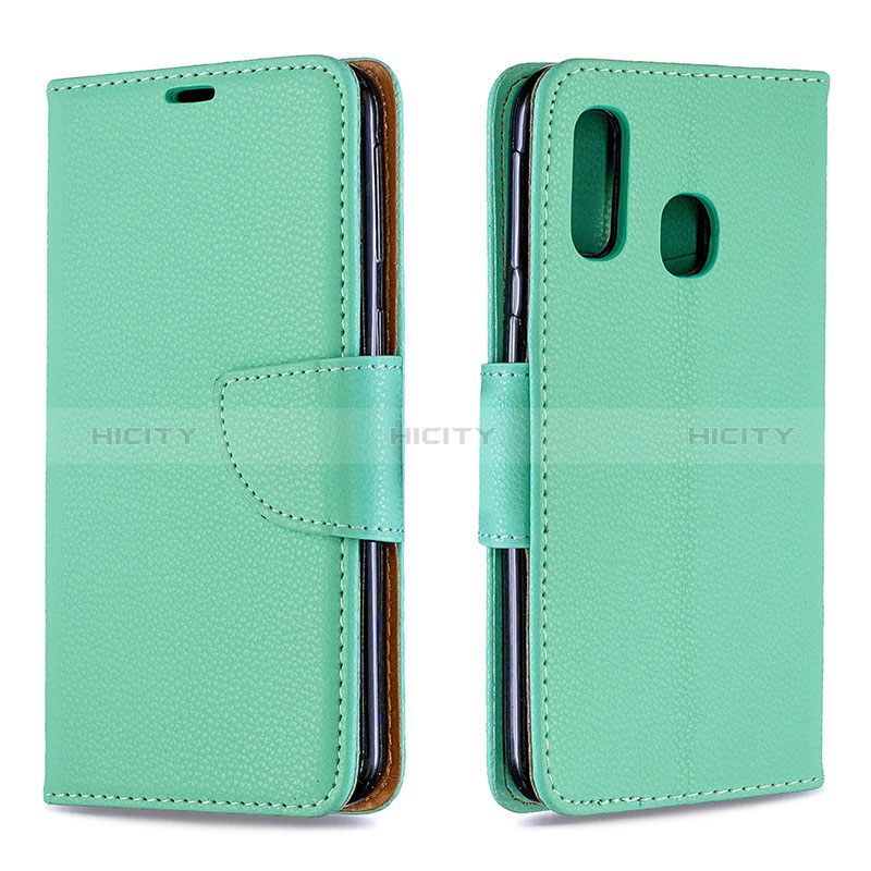 Custodia Portafoglio In Pelle Cover con Supporto B06F per Samsung Galaxy A40