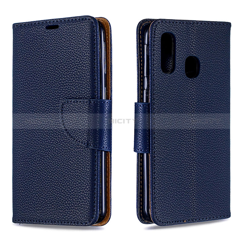 Custodia Portafoglio In Pelle Cover con Supporto B06F per Samsung Galaxy A40